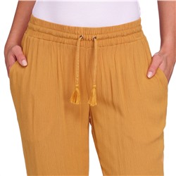 Damen Jogpants in Crepp-Optik