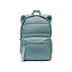 PINK Quilted Puffer Backpack