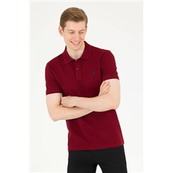 Erkek Plum Basic Polo Yaka Tişört