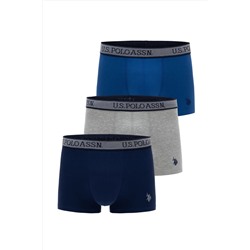 U.S. Polo Assn. Erkek 3'lü Boxer Takım 50310707-vr033