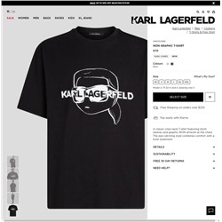 Kar*l Lagerfel*d мужская футболка, экспорт Цена на оф сайте 119 💵