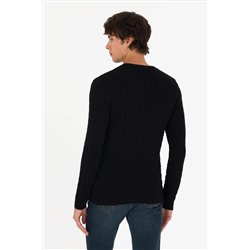 Erkek Siyah Basic Kazak