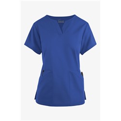 Butter-Soft Originals Women's 4-Pocket Notch Neck Scrub Top