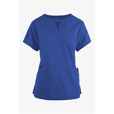 Butter-Soft Originals Women's 4-Pocket Notch Neck Scrub Top