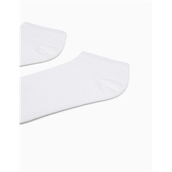 Calcetines Cortas, Hombre, Blanco