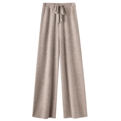 Теплые шерстяные штаны женские