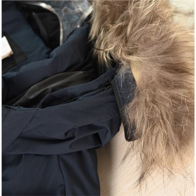 Теплая куртка-пуховик