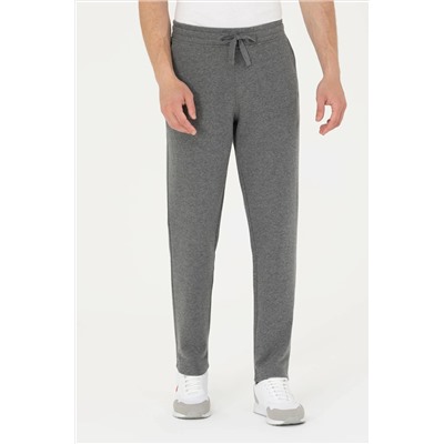 Erkek Antrasit Melanj Eşofman Altı