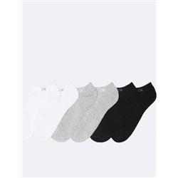 Basic Cushion No Show 6-Pack Socks