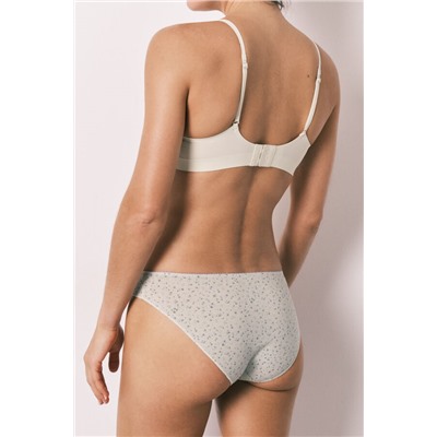 Pack 7 bragas clásicas algodón estampado flores