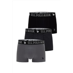 U.S. Polo Assn. Erkek 3'lü Boxer Takım 50310726-VR046