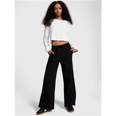 Ivy Fleece Wide-Leg Sweatpants