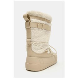 SHEARLING EFFECT ANKLE BOOTS SKI COLLECTION, CHARACTERISTICS