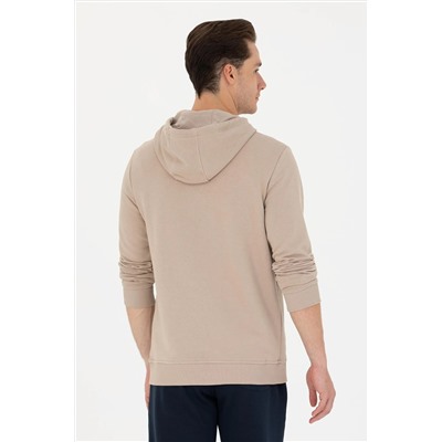 Erkek Taş Basic Sweatshirt