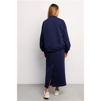 Юбка длинная макси с разрезом 388DNV