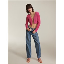 Trapper-Jeans mit lockerer Passform