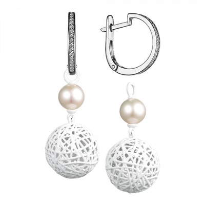 Серьги серебро 52979.1S1W