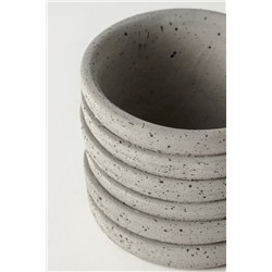 Ella Saksı - Soft Gri - 9 cm