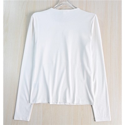 Женская простая приталенная повседневная футболка Н*М