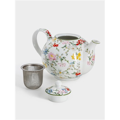 Чайник, 1 л, с металлическим ситечком, Сад мечты