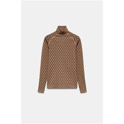 JACQUARD SEAMLESS THERMOLITE® CORE THERMAL T-SHIRT SKI COLLECTION