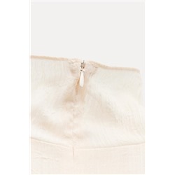 ZW COLLECTION SEMI-SHEER CREASED-EFFECT BLOUSE