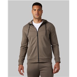 MEN'S SOFT STRETCH TERRY FULL-ZIP HOODIE