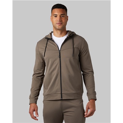 MEN'S SOFT STRETCH TERRY FULL-ZIP HOODIE