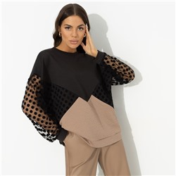 Свитшот комбинированный, Любимый образ (black woman)