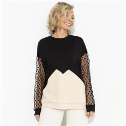 Свитшот дизайнерский, Любимый образ (черная)