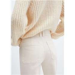 Jeans Catherin culotte tiro alto