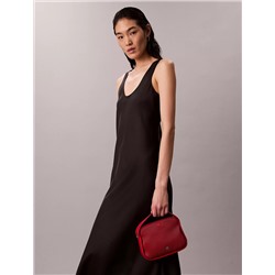 Rib Top Flap Bag