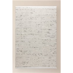 Beuil Halı - Beyaz/Gri - 80x150 cm