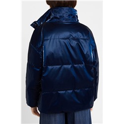 Chaqueta corta padded brillante