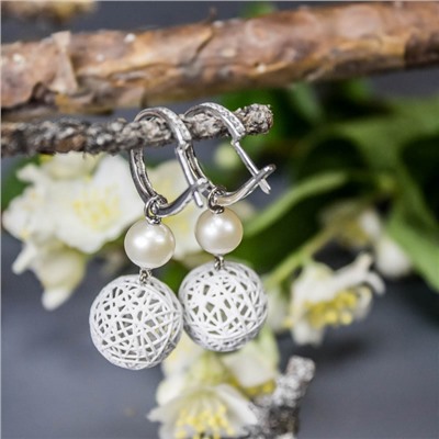 Серьги серебро 52979.1S1W