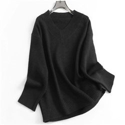 Женский свободный пуловер