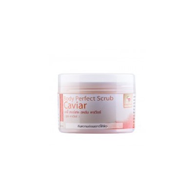 Скраб для тела Body perfect scrub с икрой и злаками от Pornthap 320 мл / Pornthap Body perfect scrub caviar 320 ml
