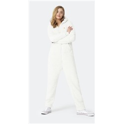 TEDDY FLEECE JUMPSUIT 2.0 OFF WHITE