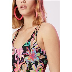 Body estampado floral