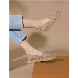 Kahverengi Espadril Ayakkabı