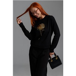 8519/1 Футболка с длинным рукавом женская