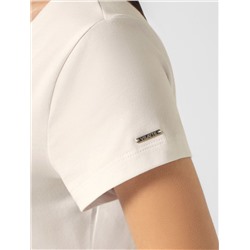 Футболка из премиального хлопка с эластаном