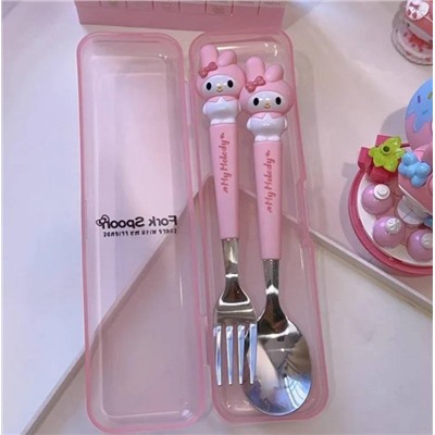 Набор вилка + ложка