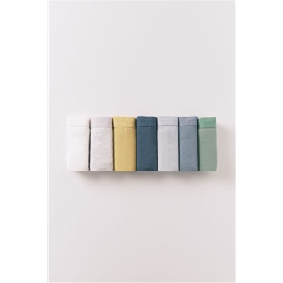 Pack 7 bragas clásicas super soft logo