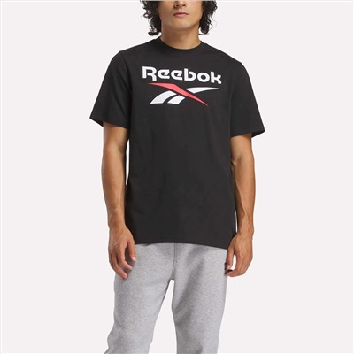 Men's Reebok Identity Big Stacked Logo T-Shirt