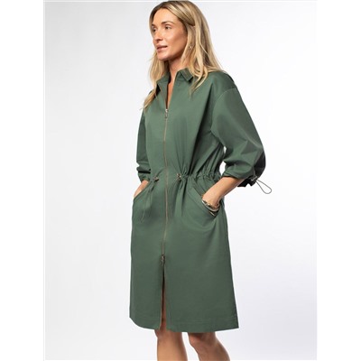 Платье из хлопка на молнии