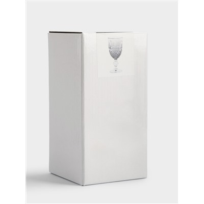 Бокал-кубок для вина, 260 мл, стекло Р, серый градиент, Poem