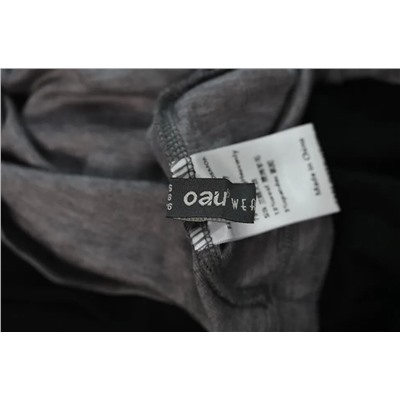 Женская футболка из тонкой шерсти с плиссировкой на одно плечо  МАССИМО Д