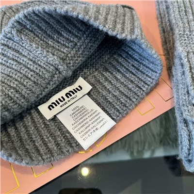 Теплый кашемировый набор унисекс МИУ МИ*У