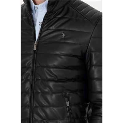 Erkek Siyah Deri Ceket